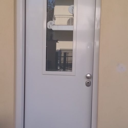 Γυαλί - Αλουμίνιο Λευκό 2